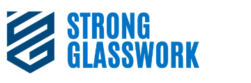 Strong GlassWork Header Logo Dark